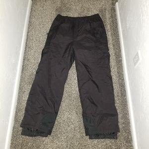 Snowpants mens large ski snowboard sport Essentials winter pants black lg men